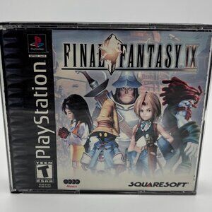 Final Fantasy IX 9 PS1 Playstation 1 4 Discs